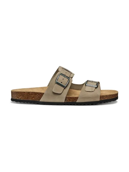 Copati Geox iz semiša rjava