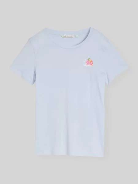 T-shirt o kroju regular fit z czystej bawełny z nadrukiem z motywem Tom Tailor Denim