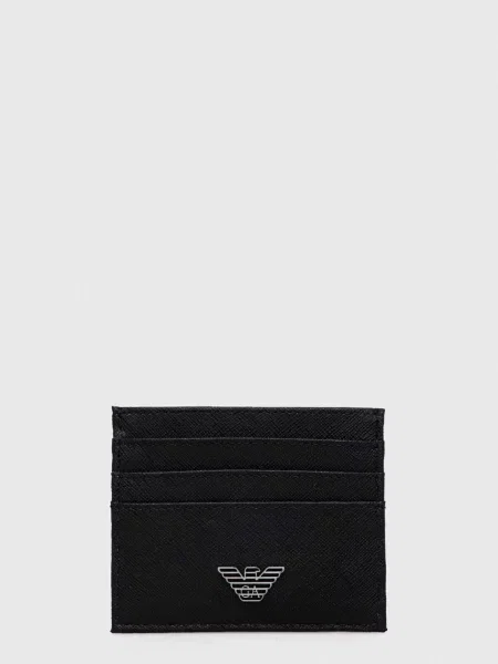 Emporio Armani kártyatartó fekete férfi