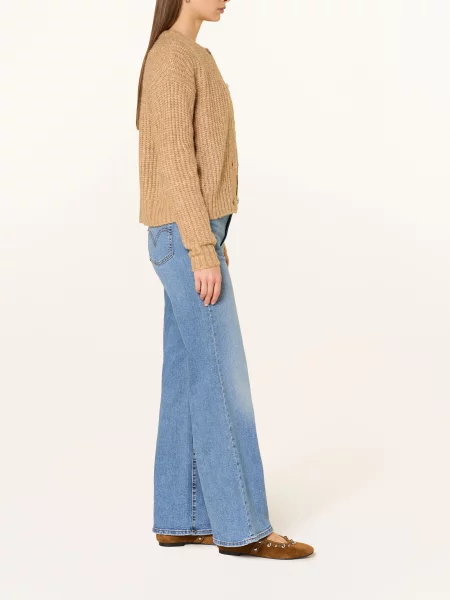 Levi's® Proste Dżinsy Ribcage Bells blau