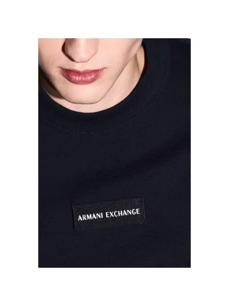 Bluza rozpinana Armani Exchange niebieska