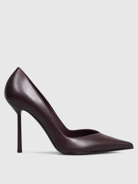 Бордові шкіряні туфлі Vivienne Le Silla