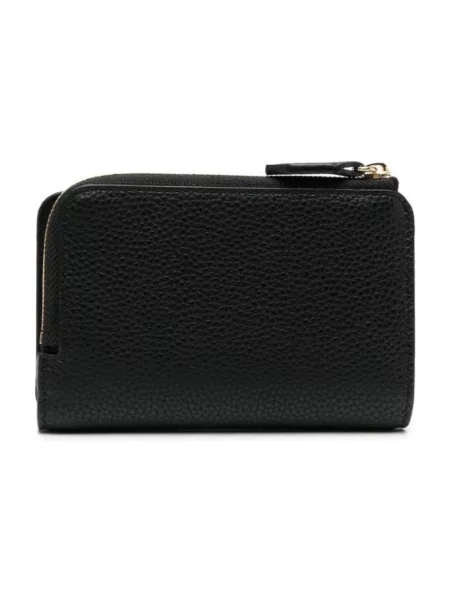 Portfel Emporio Armani skórzany z logo czarny