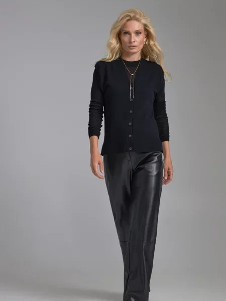 Жилет TrikoBakh шерсть/кашемір чорний