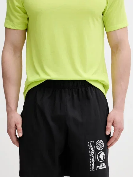 The North Face σορτς αθλητικά Ανδρικά GRAPHIC μαύρο