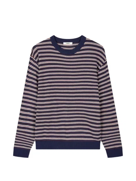 Pulover Tomboy cu dungi albastru