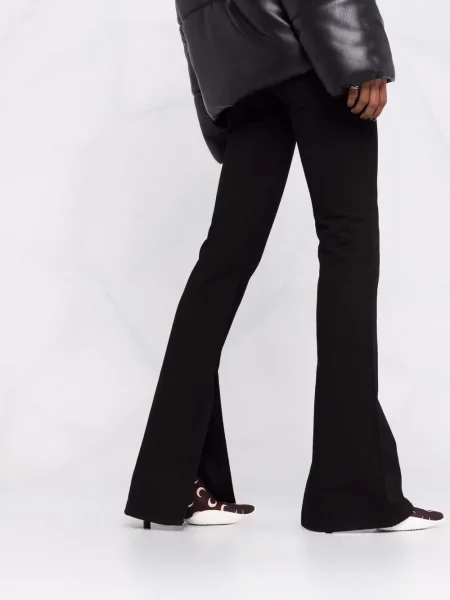Zvonové zvonové džíny Philipp Plein černé