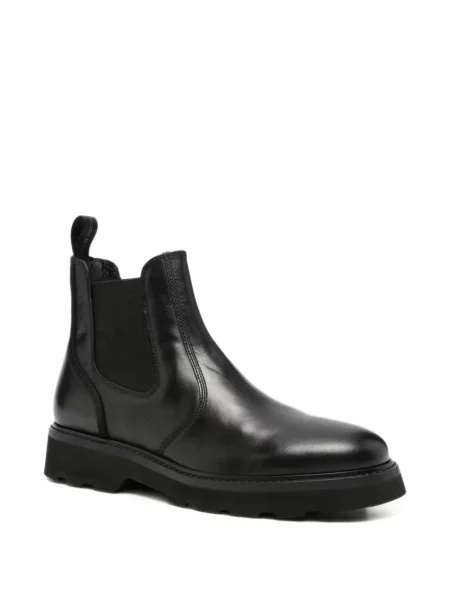 Botine chelsea Woolrich din piele negru