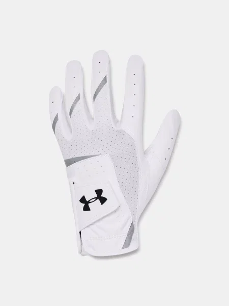 Mănuși copii Under Armour alb