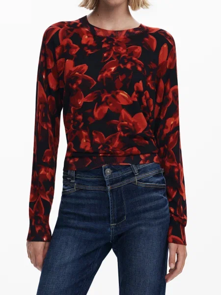 Pulover Desigual črna