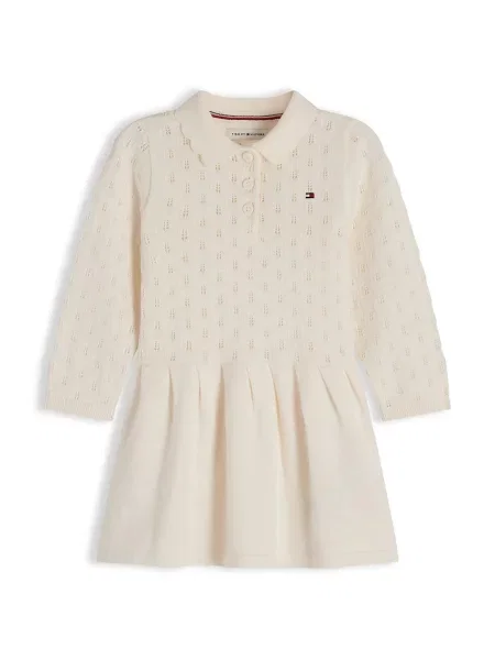 Tommy Hilfiger rochie evazată cu bej