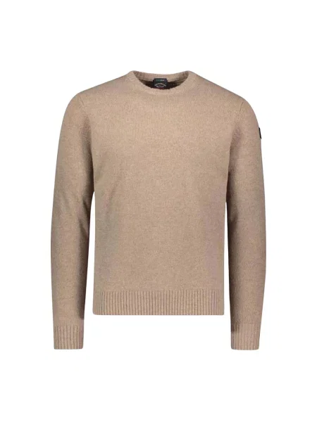 Sweter Paul & Shark wełniany beżowy