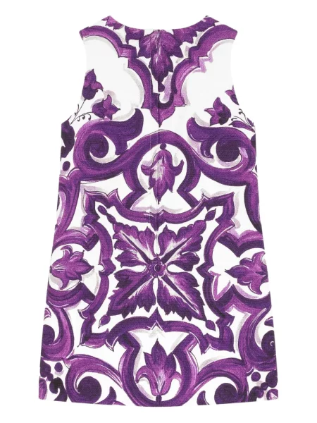 Sukienka dziecięca Dolce And Gabbana fioletowa
