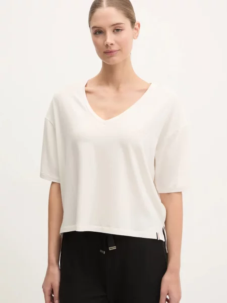 BOSS Tričko CP Stripe T-Shirt béžové