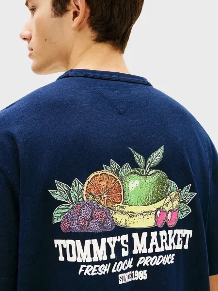 Футболка Tommy Jeans синя