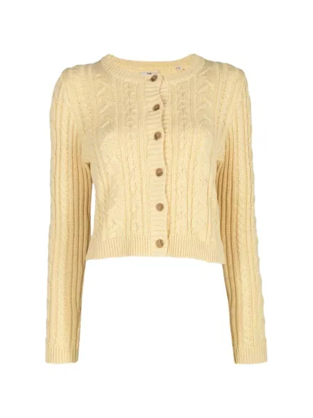 Cardigan Denimist galben
