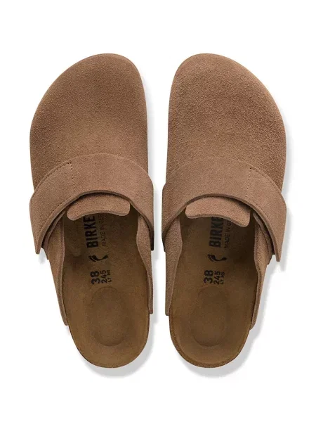 Замшевые мюли Birkenstock
