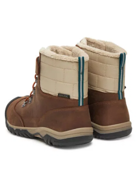 Keen Škornji za sneg Kanibou Wp rjava