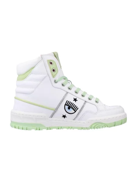 Pantofi Chiara Ferragni alb