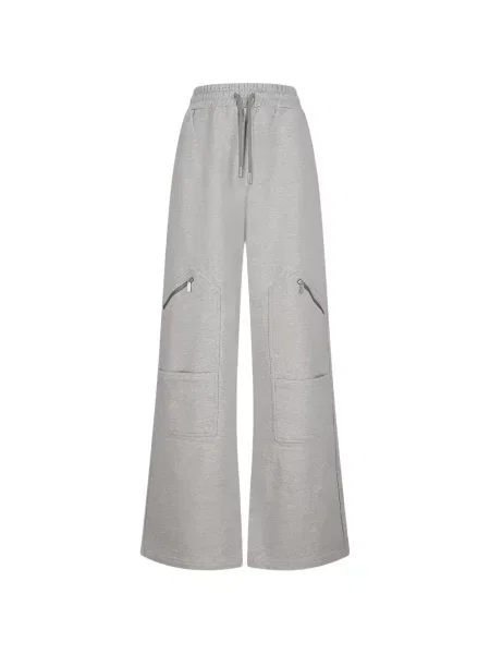 Spodnie cargo Off-white do biegania białe