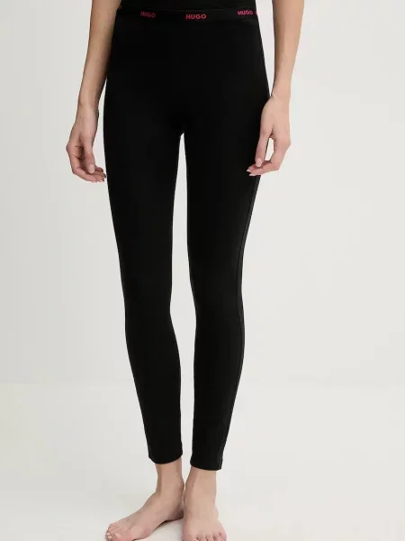 HUGO Leggings crna