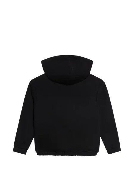 Bluza z kapturem dziecięca Roberto Cavalli czarna