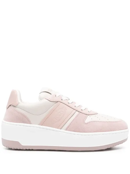 Sneakerși Tod's din piele cu imagine