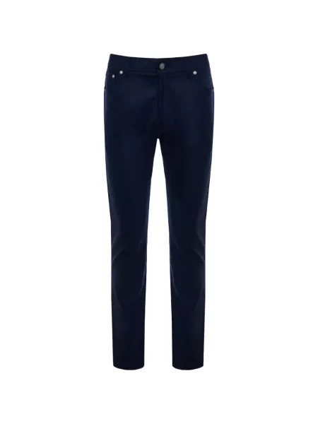 Pantaloni Richard J. Brown cu 5 buzunare albastru