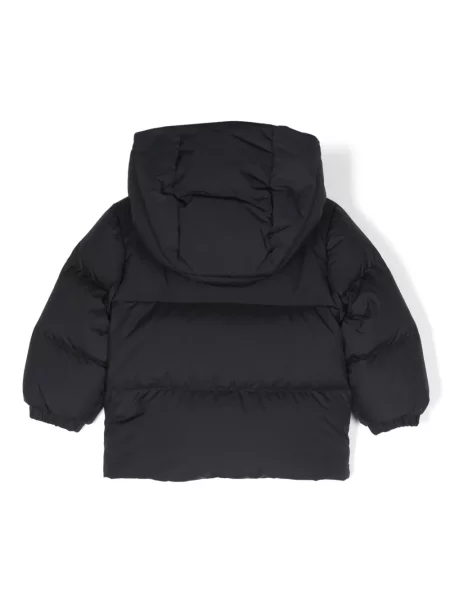 Kurtka dziecięca Moncler Enfant niebieska