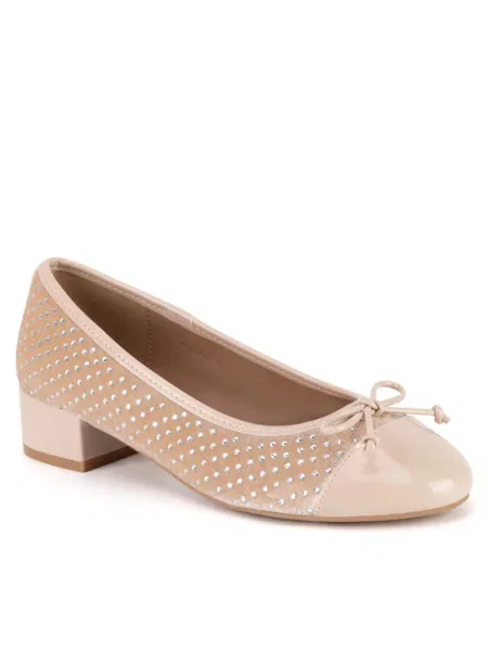 Nine West Балеринки бежов