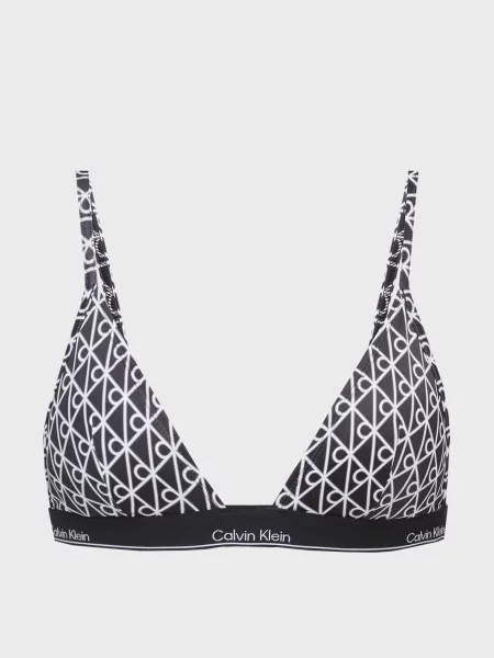 Купальник Calvin Klein з принтом чорний