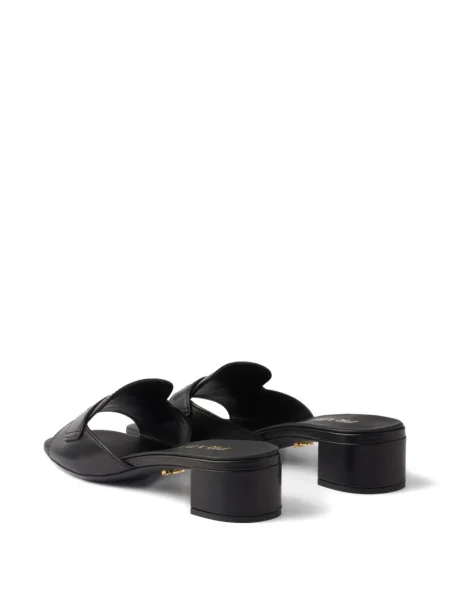 Sandale Prada din piele negru