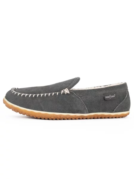 Minnetonka Mocasini Tilden gri alb