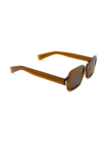 Ochelari de soare Saint Laurent Eyewear cu imagine maro
