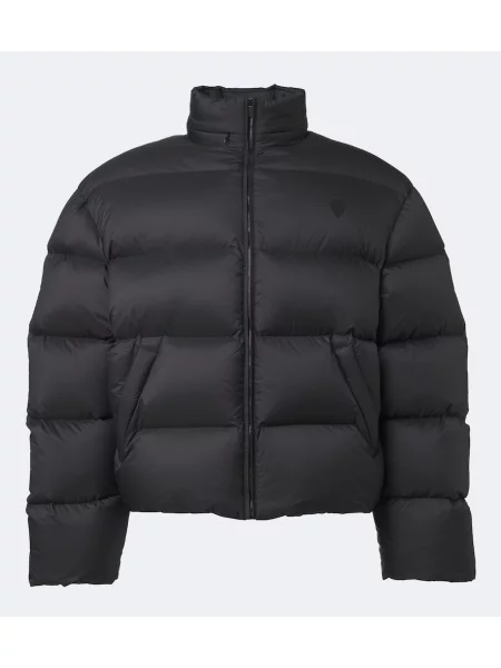 Geacă cu puf Gucci cu dungi negru