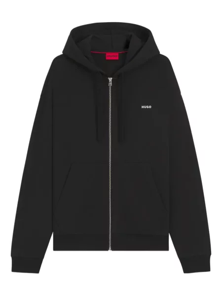 Яке Hugo с качулка черно