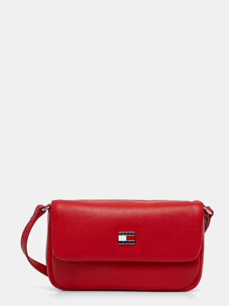 Чанта Tommy Jeans червено