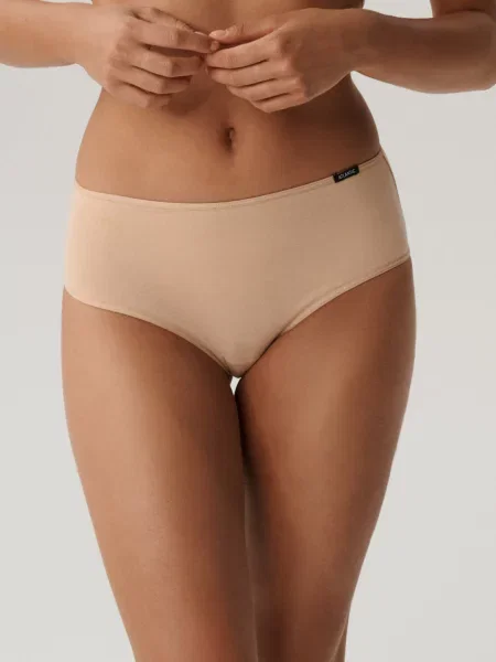 Klasické nohavičky Atlantic hnedá