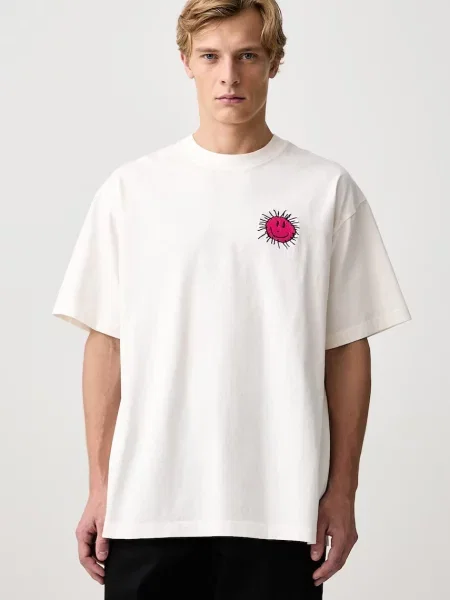 Vans T-shirt beżowa
