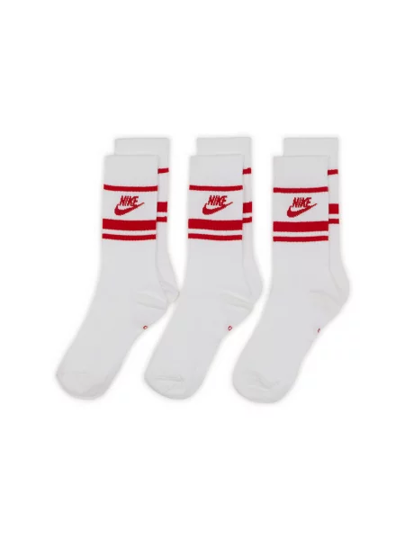 Nike Sportswear Čarape crvena bijela