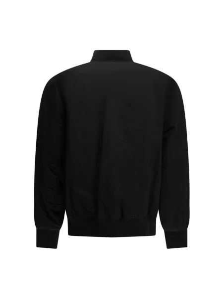 Lniany kurtka bomber C.p. Company czarny
