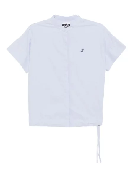 Haftowany top Sport B. By Agnès B. niebieski