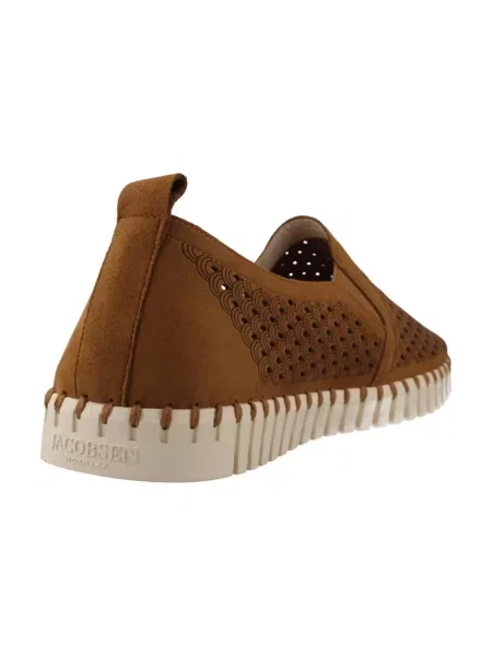 Sneakersy Ilse Jacobsen Hornbæk brązowe