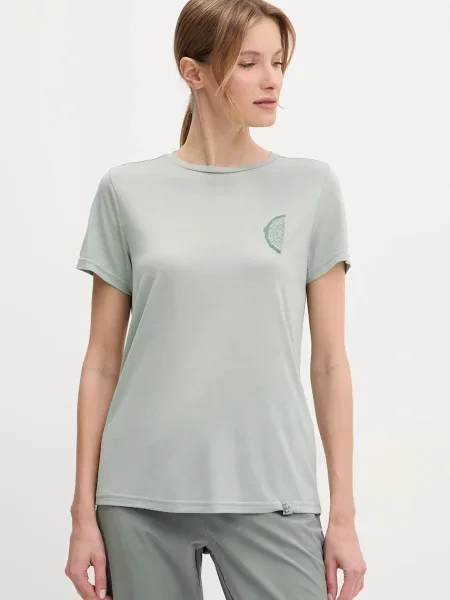 Viking t-shirt Rune zielony