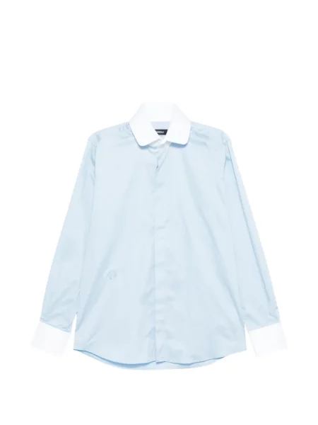 Košile Karl Lagerfeld s výšivkou modrá