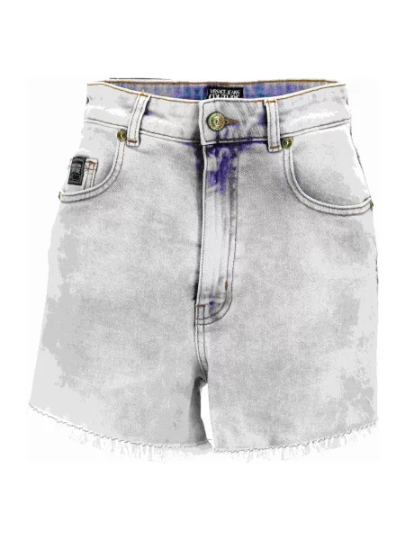 Versace Jeans Couture Szorty Kobieta Spodnie niebieski