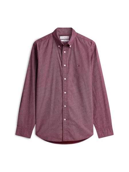 TOMMY HILFIGER Ing bordó fehér