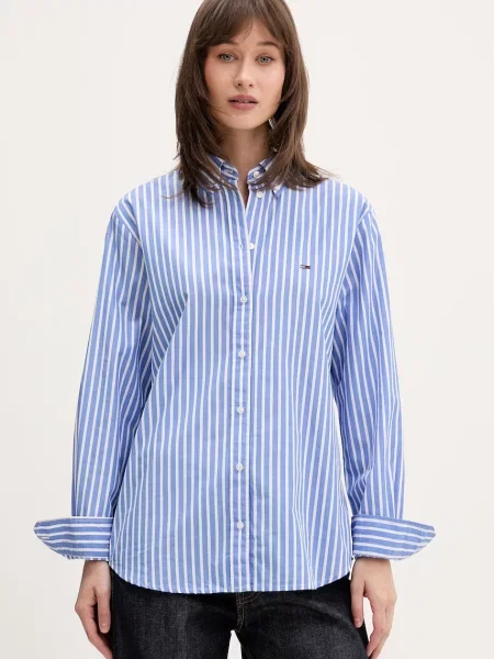 Tommy Jeans koszula niebieska