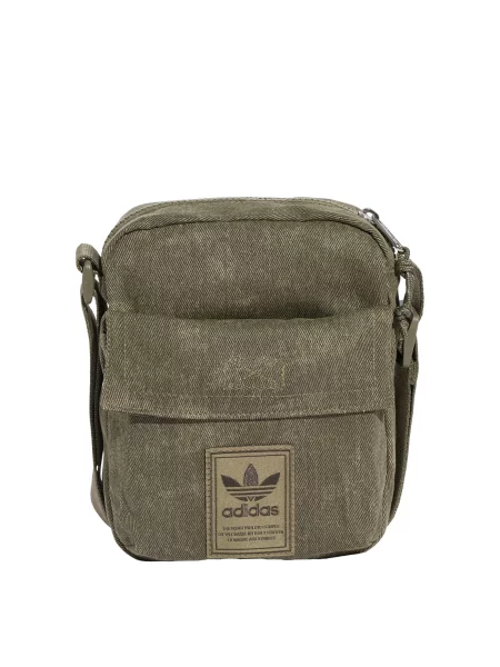 ADIDAS ORIGINALS Taška přes rameno WASHED ITEM olivová
