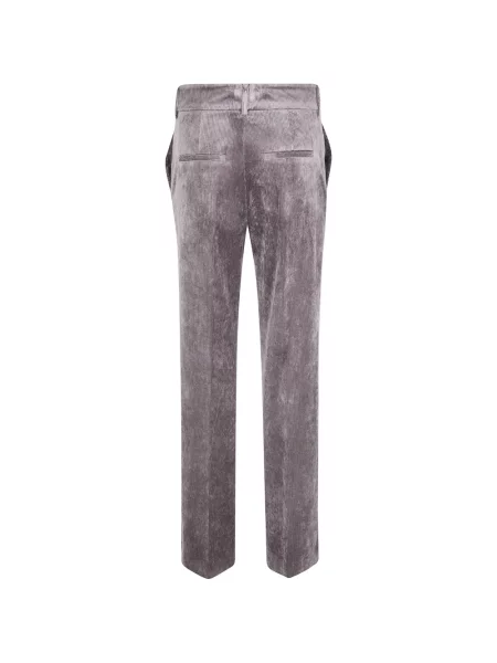 Pantaloni Antonelli de catifea cord maro